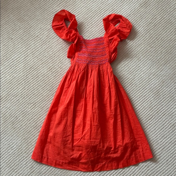 Jacadi Ruffle Smocked Dress - Picture 3 of 12